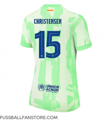 Barcelona Andreas Christensen #15 Replik 3rd trikot Damen 2024-25 Kurzarm